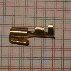 złącze konektorowe żeńskie 6mm podwójne