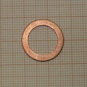 Podkładka miedziana 12x18x1,5mm